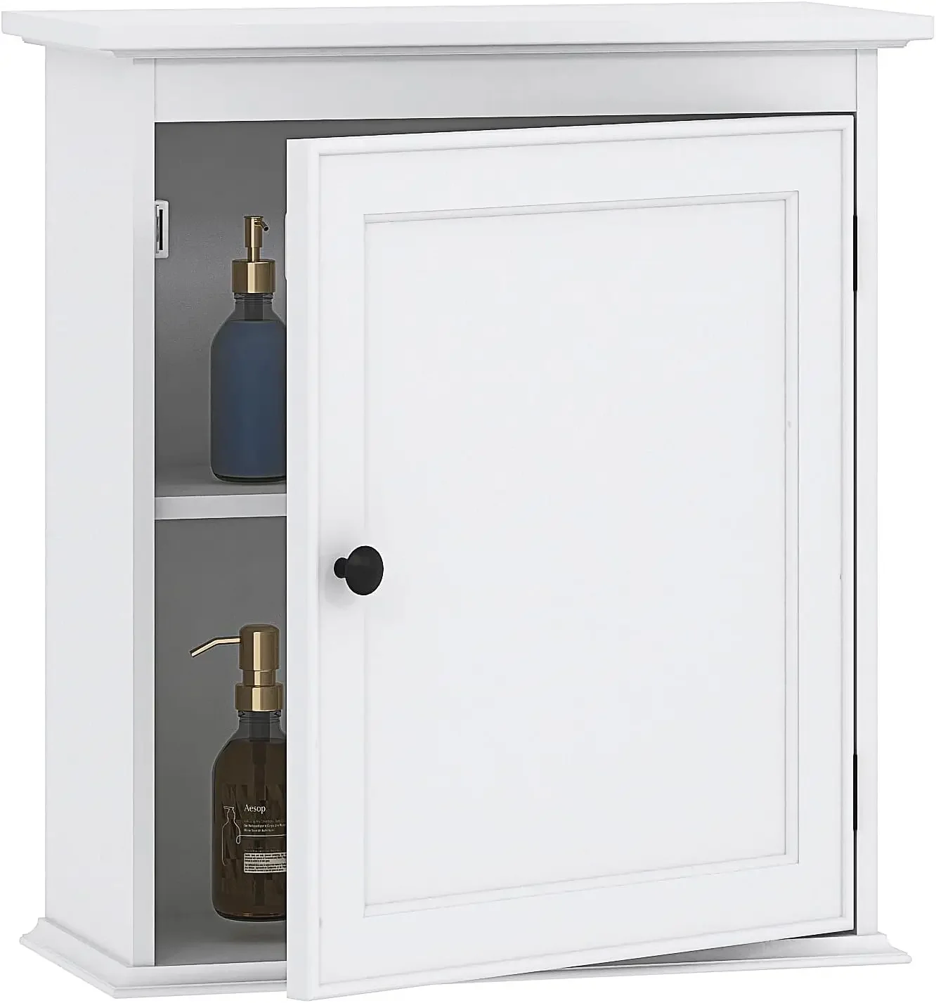 

Small Bathroom Wall Cabinet, Wall Mounted Storage Cabinet, Medicine Cabinet Organizer