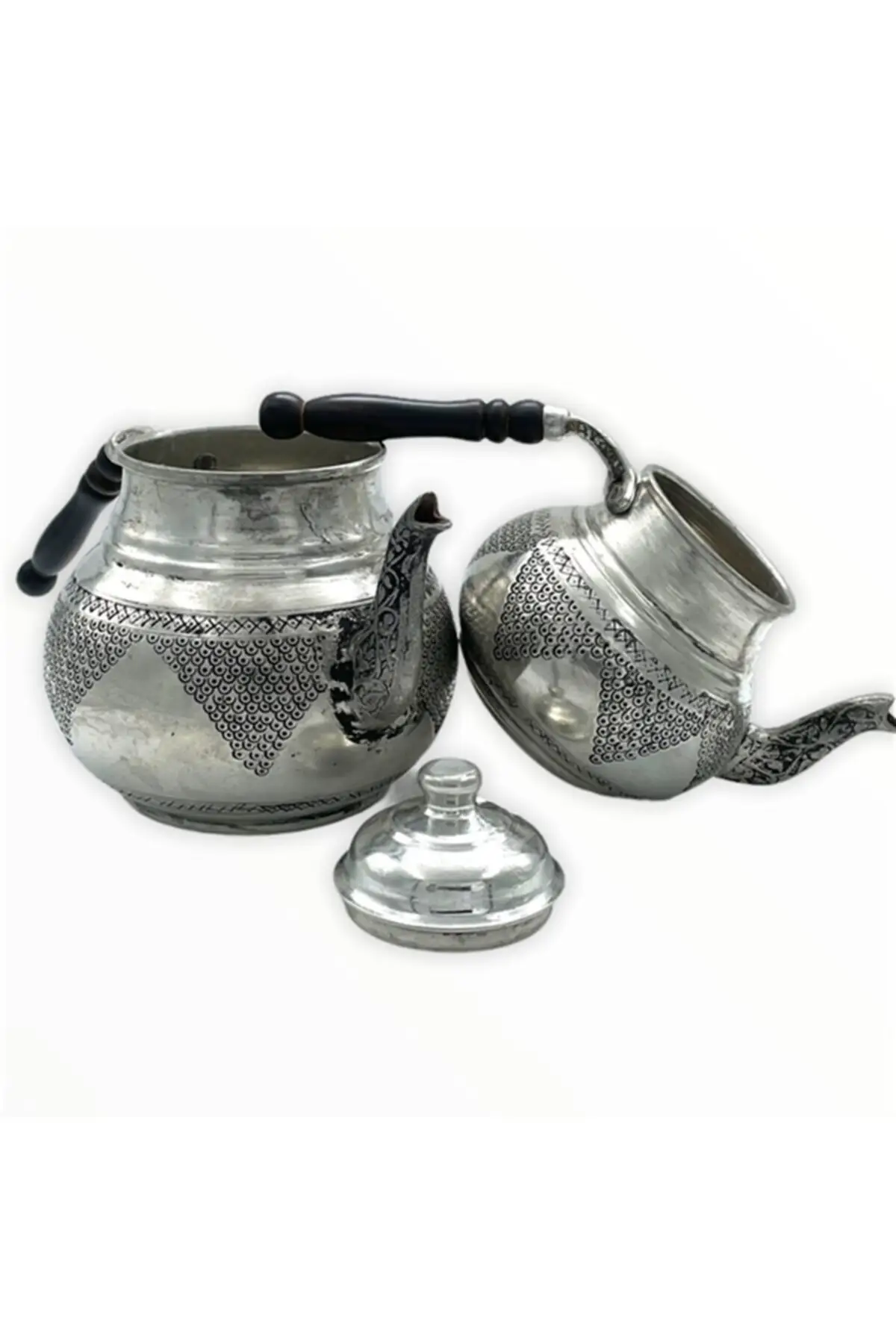 DOLBOVI copper teapot staple processing grape pattern inner outer tin Cooper Tea Pots Handmade