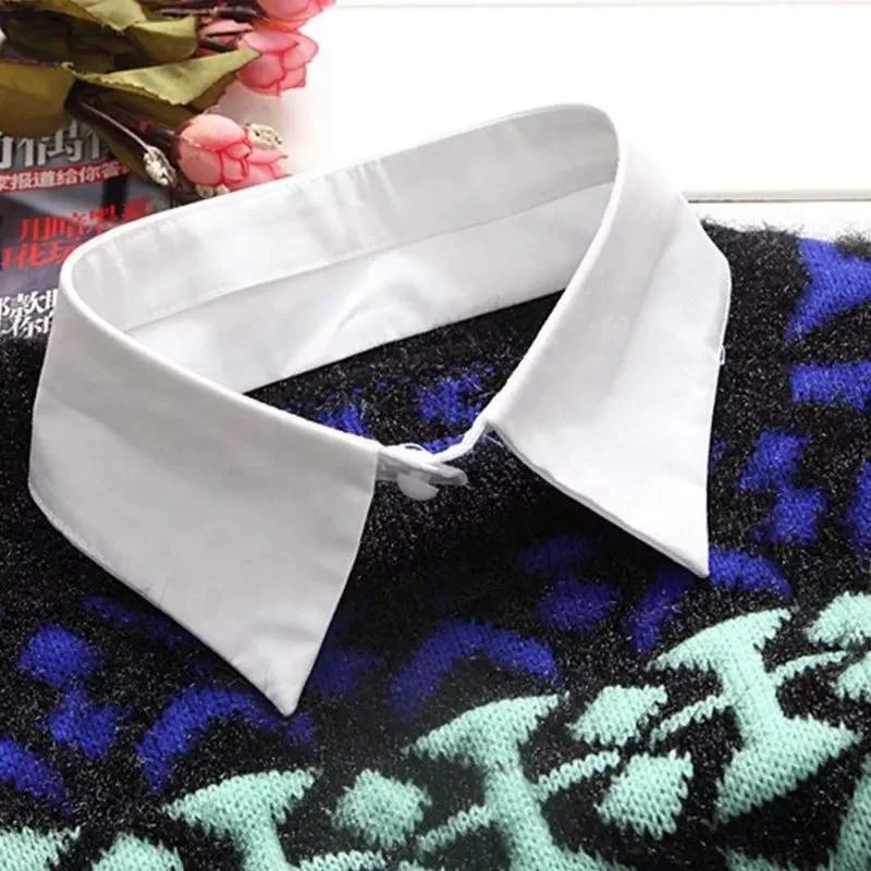 Kép 4: Elsőrangú black/white Csőbilincs Ing Báláz évjárat Lecsavarható Ál- Csőbilincs Hajtóka women/men ruhák accessor