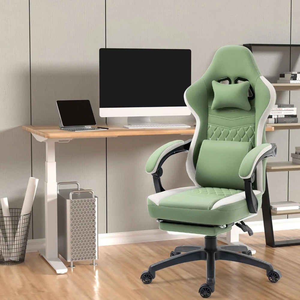 Dowinx Gaming Chair Breathable Fabric Computer Chair