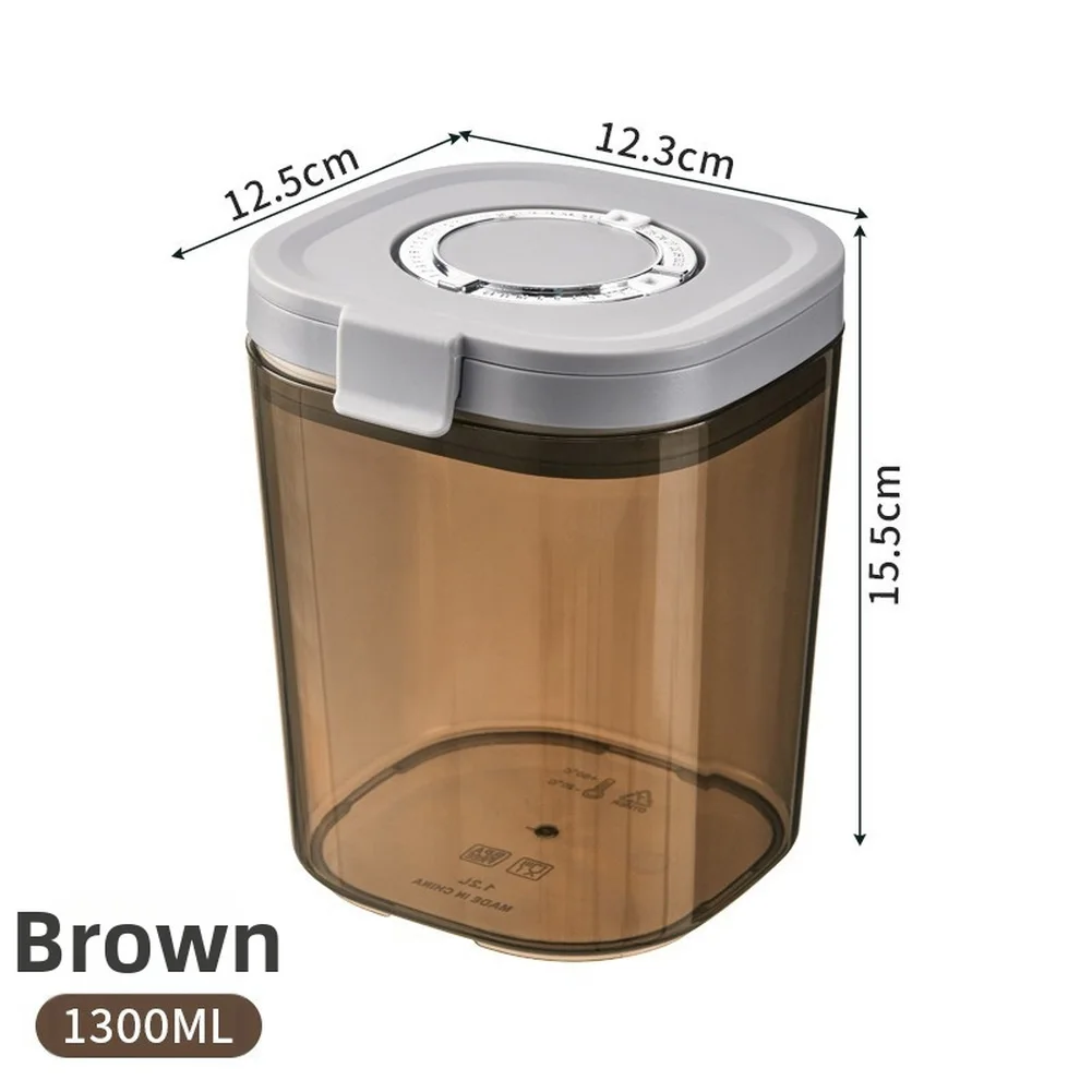 Sealed Light-Proof Jar for Sugar Coffee Grounds Milk Powder Tea Flour Spices and Dry Foods with Stackable Design and Spoon