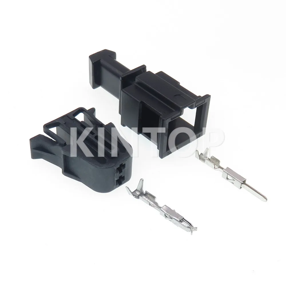 1 Set 2 Pins 535972721 Auto Plastic Housing Unsealed Socket AC Assembly For VW Car Wire Cable Connector With Wires Auto Parts - Detail 1