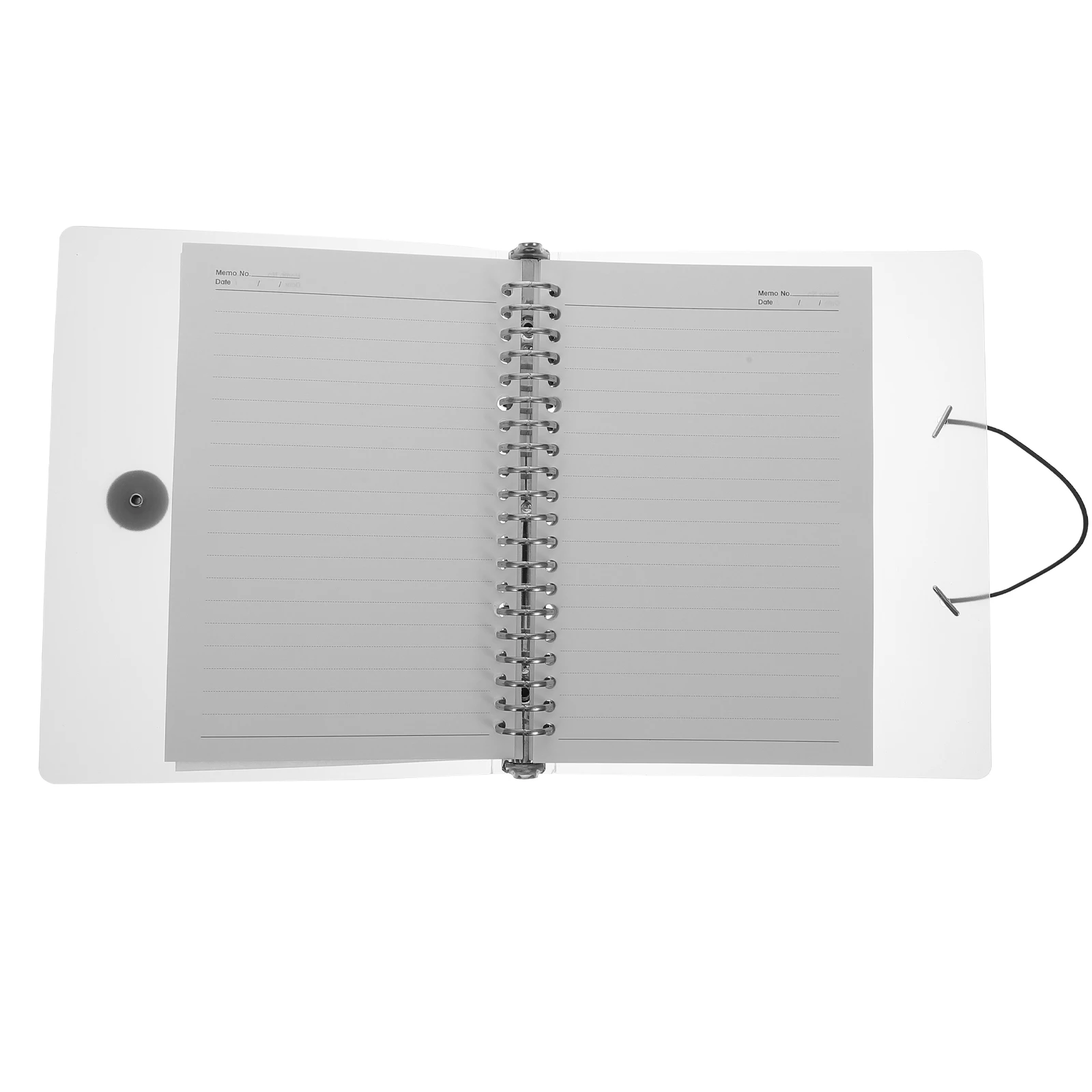 

Loose Leaf Notebook Reusable Pad Portable Ruled Plastic Smart Notepad Student Journal Stationery Writing Planner Storage