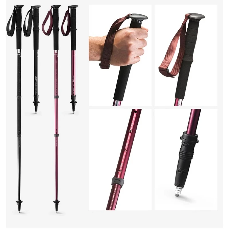 

Hiking poles Outdoor climbing Retractable hiking equipment Handrails