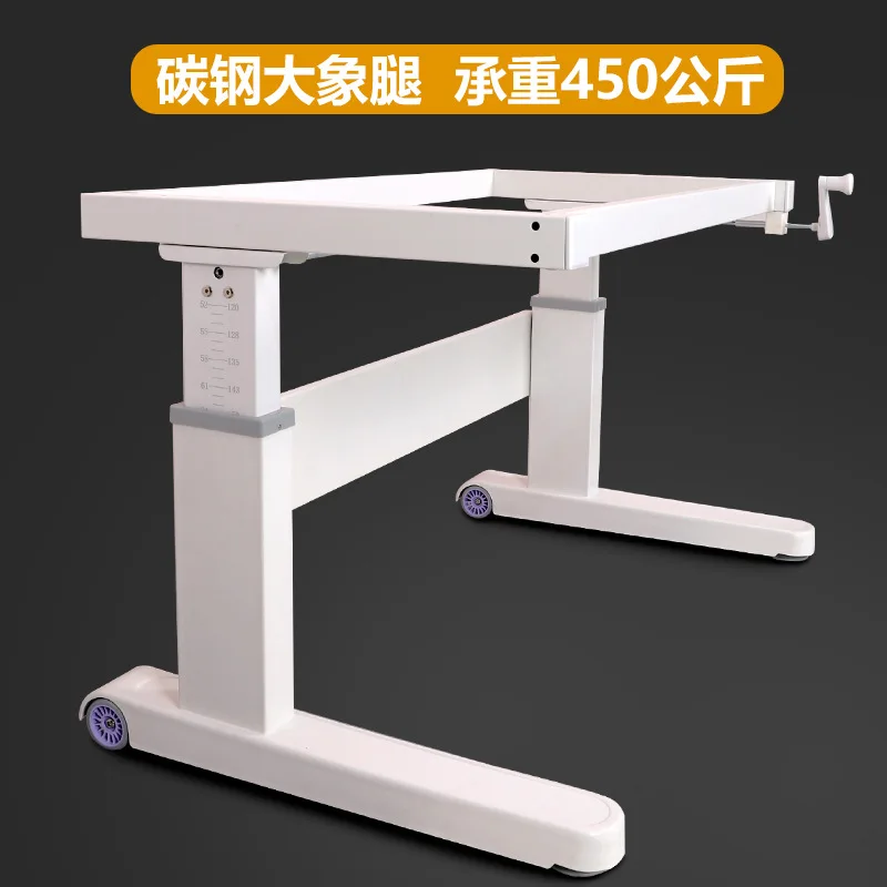 Factory custom front rocking lifting table legs stable carbon steel table rack