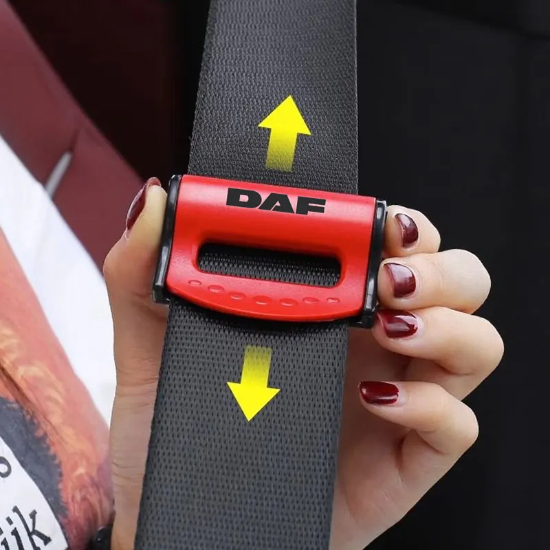 Car Adjustable Stopper Buckle Clip Car Seat Belt Limiter Durable Easy To Install for DAF 106xf 105 cf85 Truck lf van Accessories