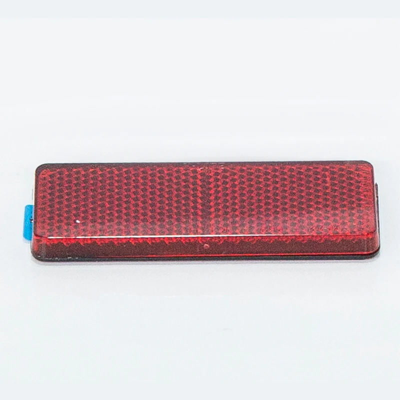 

A pair of Square Reflectors Electric Scooter Motorcycle Accessories Durable Visibility Enhancements for Two-Wheel Vehicles