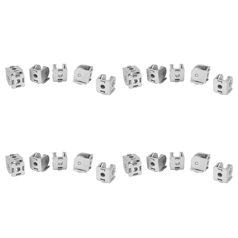 

ABRW-20Pcs Zinc Alloy Pivot Joint For Aluminum Extrusion Profile 2020 Series, Flexible Pivot Joint For 2020 Aluminum Profile