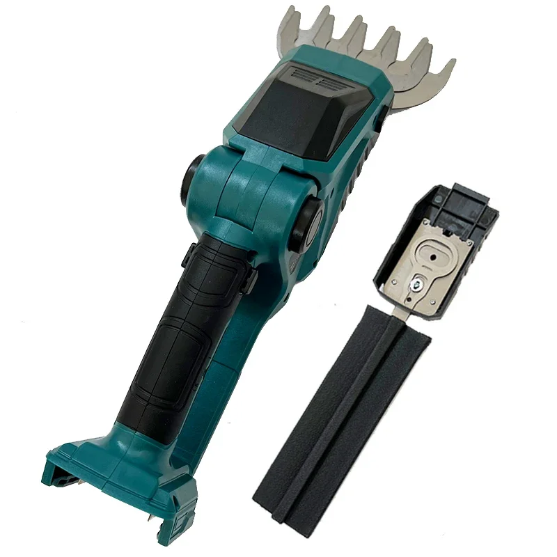 أداة تشذيب التحوط اللاسلكية Fit Makita 2 في 1 مقصات عشب كهربائية صغيرة محمولة باليد تعمل أداة تشذيب الشواك لبطارية الحديقة 18 فولت #4