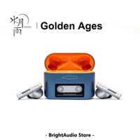 Moondrop Golden Ages HIFI Bluetooth 5.3 Earphone TWS Ture wireless Earbuds 13mm Super-Linear Full-Frequency Planar Magnetic Driv