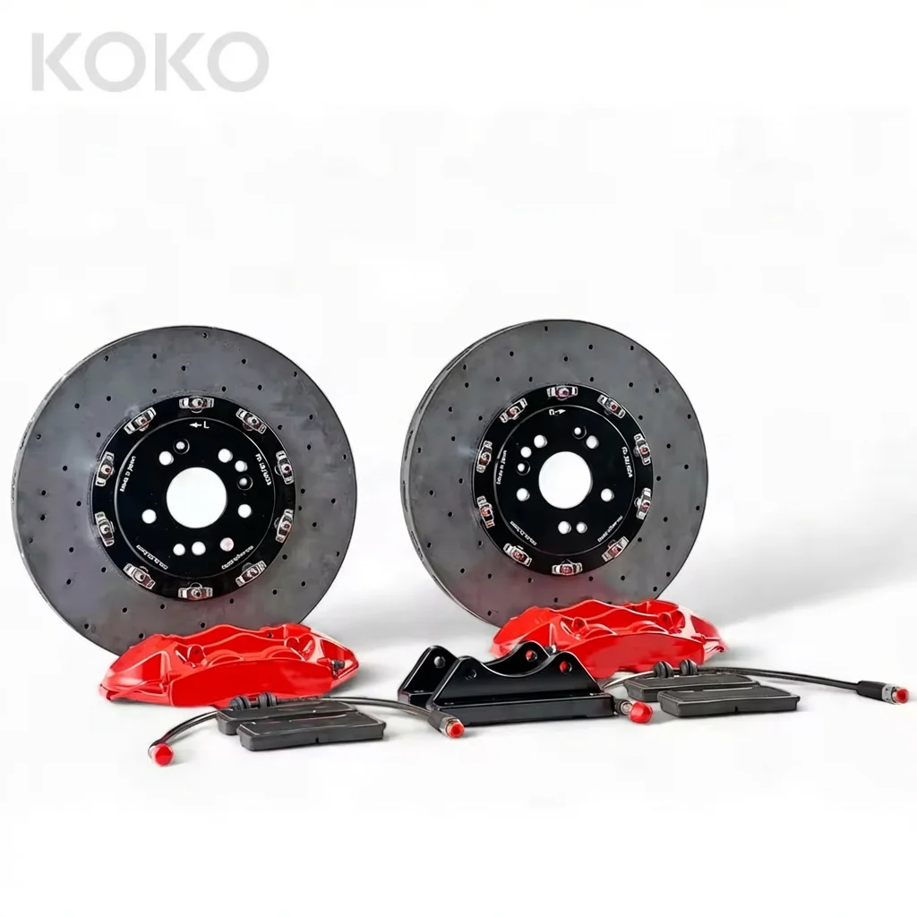 

High-quality racing-grade carbon ceramic rear dual caliper brake disc large brake kit for BMW G30
