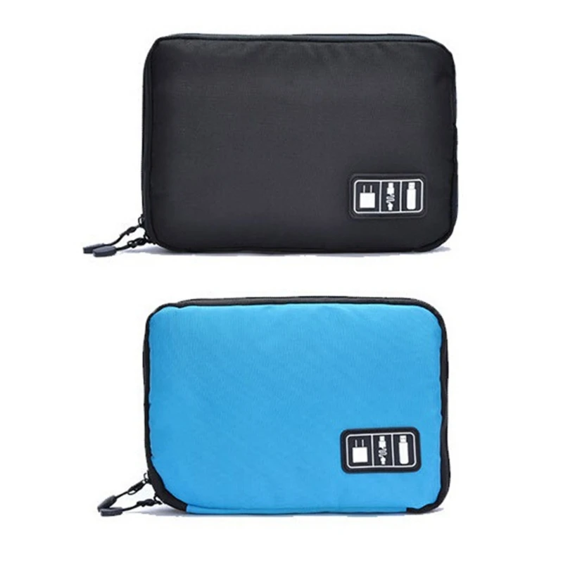 Earphone Storage Bag Electronic Accessory Portable Usb Data Cable Plug Travel Waterproof