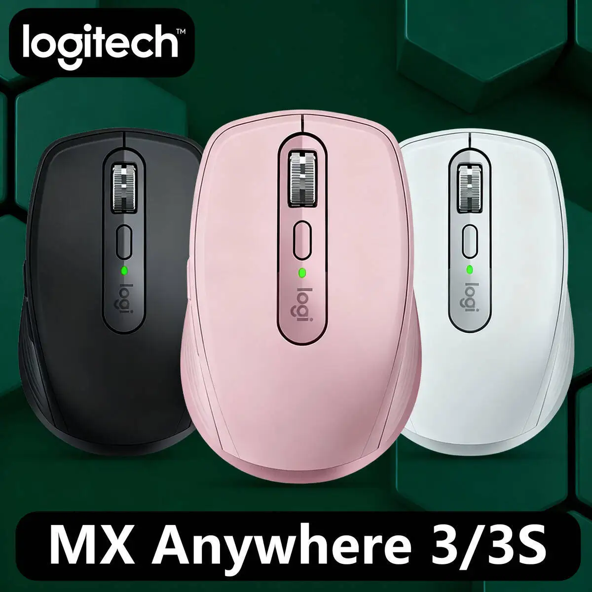 

Logitech MX Anywhere 3S: Bluetooth-совместимость, Plug and Play, легкий и портативный, идеально подходит для путешествий, офиса и бизнеса.