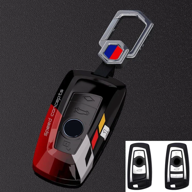 

PVC Protection Car KeyCase Cover Shell for BMW E46 G20 F11 E87 F30 Serie 1 X5 F15 X3 F25 F10 X1 I3 G30 F16 G01 G02 G07 Key Chain