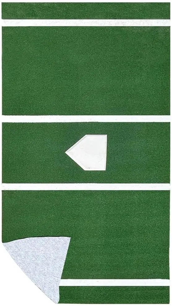 

Deck Sports 12' x 6' Baseball and Softball Batting Mat with Home Plate