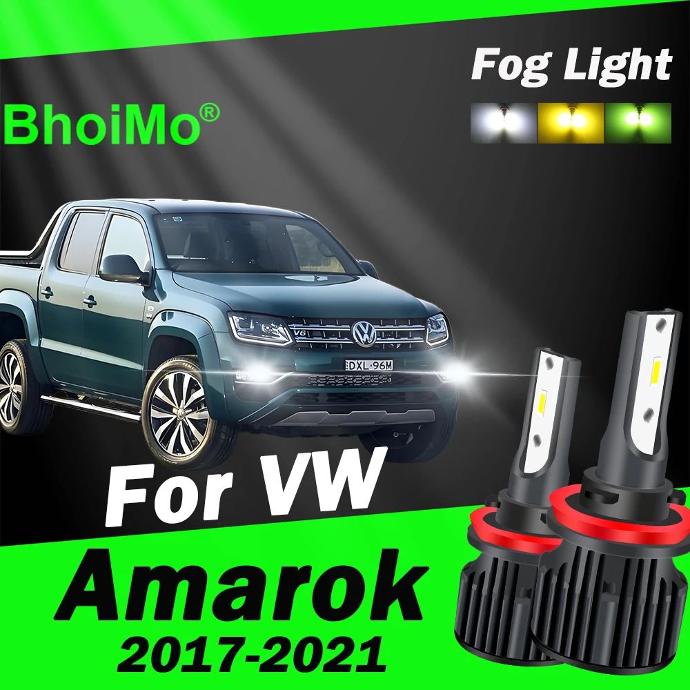 

BhoiMo Led Front Fog Light Bulbs For VW Amarok Volkswagen 2017 2018 2019 2020 2021 Lamp