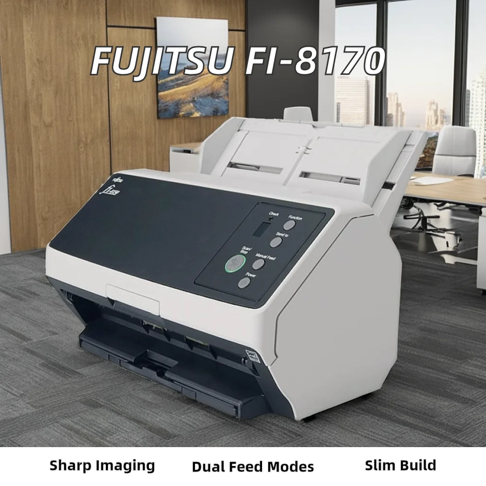 

Fujitsu Fi-8150 ADF Manual Feed USB CIS Scanner 600x600 DPI A4 Black Flatbed Stock Product ADF (Automatic Document Feeder)