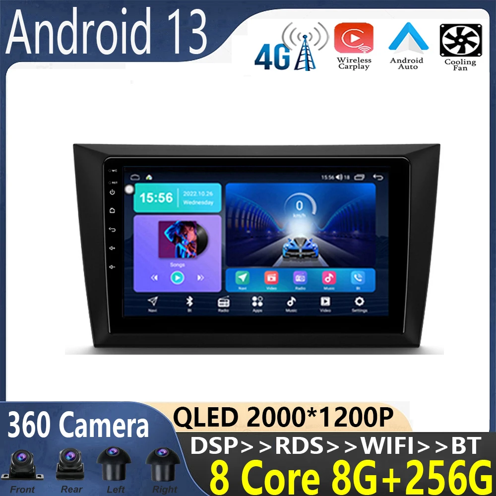 

android 13 For Volkswagen Golf 6 2008 - 2016 Car Radio Multimedia Video Player Navigation stereo No 2din 2 din dvd auto adapter