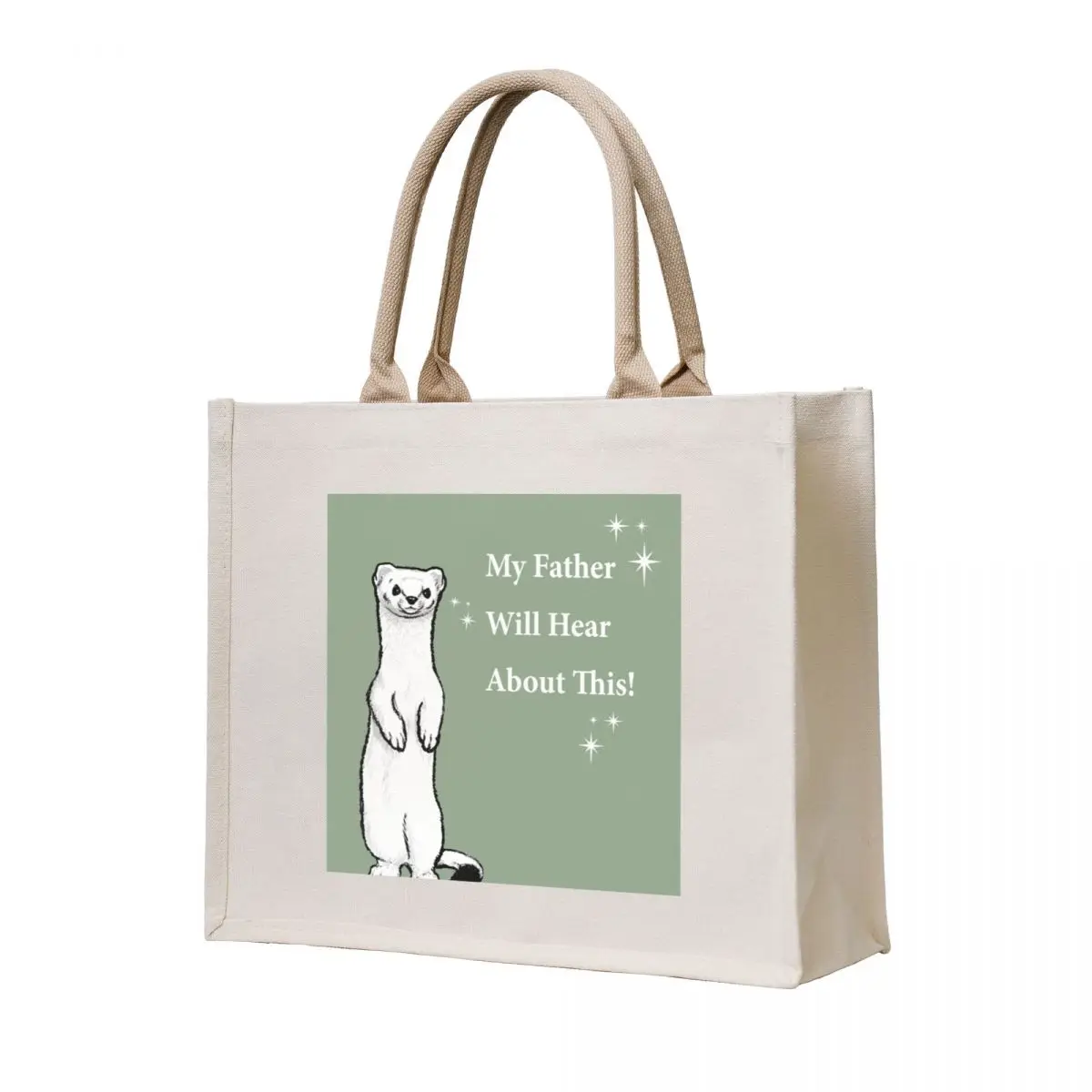 

Draco Ferret Tote Bag shopper bags cute pouch bag shopper bag woman