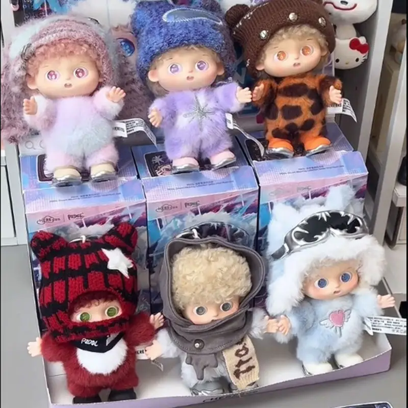 

Here Pidol Blind Box Trendy Toy Dream Making Series Vinyl Plush Bag Pendant Collectible Figure Gift Toy Collectors gifts