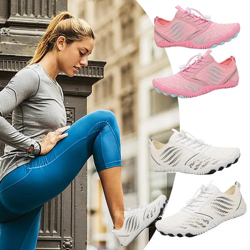 Comfortable Women Sports Footwear Barefoot Breathable Hike Footwear Barefoot Sneakers Outdoor Swimming Training Footwear