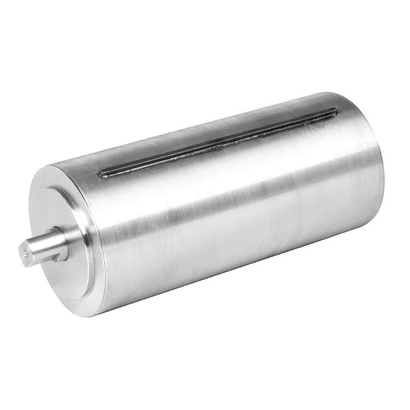 BL70 120W 70MM BLDC  Drum Electric Motor Roller Drum Motor with Groove for Belt