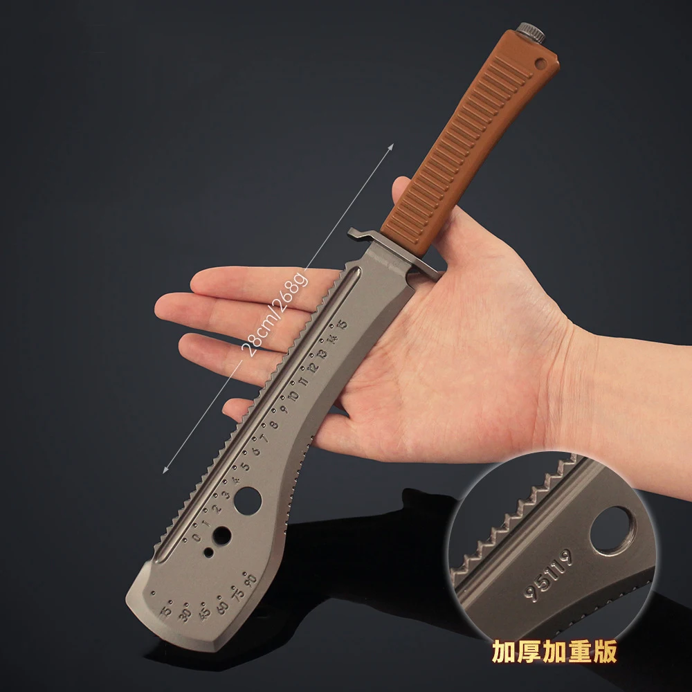Juego de Escape From Tarkov Melee UVSR serie TAIGA-1, cuchillos de supervivencia, modelo de espada de juguete, figura de juguete, decoraciones para habitación, colecciones artesanales