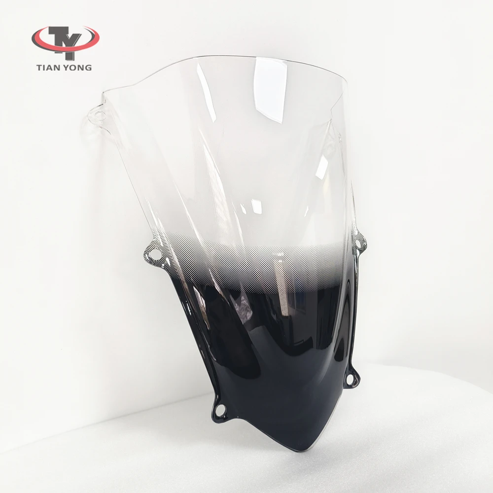 Motorcycle Windshield Wind Deflectore Windscreen For Honda CBR600RR F5 2007 2008 2009 2010 2011 2012 Smoke Black CBR 600 RR 2012