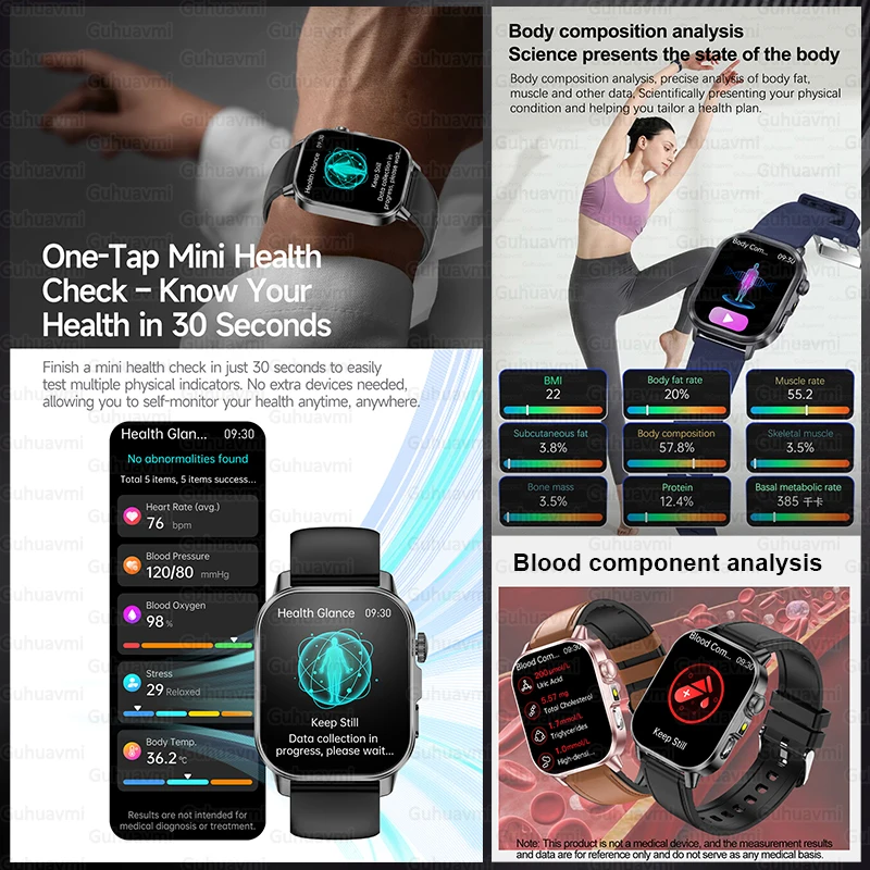 여성 프리미엄 건강 스마트워치 AMOLED 스크린 EC - Smartwatch Premium Watches For Women 리뷰 및 가격