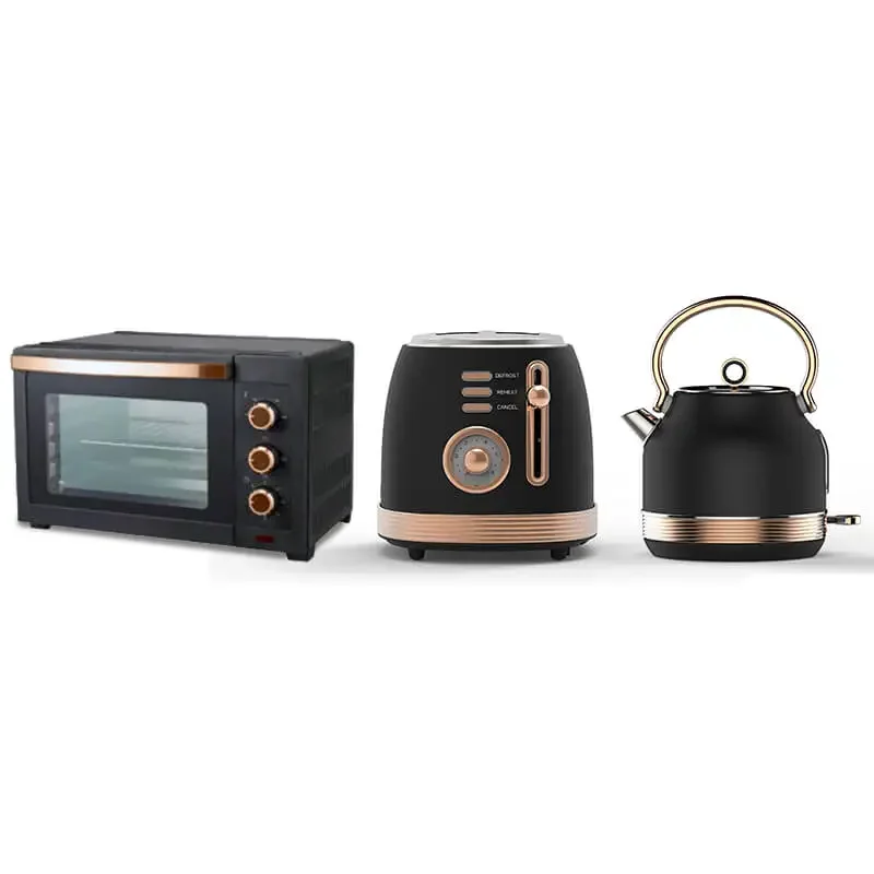

Popular Kitchen Small Appliances Home Kettle Toaster Oven Stainless Steel Housing