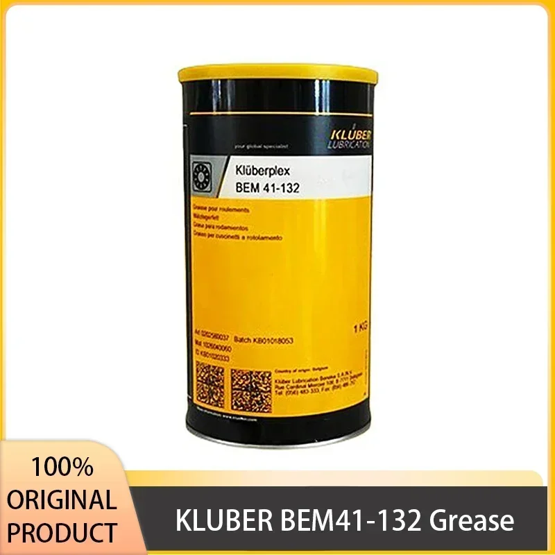 KLUBER BEM41-132 Lubrication Optimal Anti-oxidation Anti-wear and Anti-corrosion Properties BEM41 132 Original Product