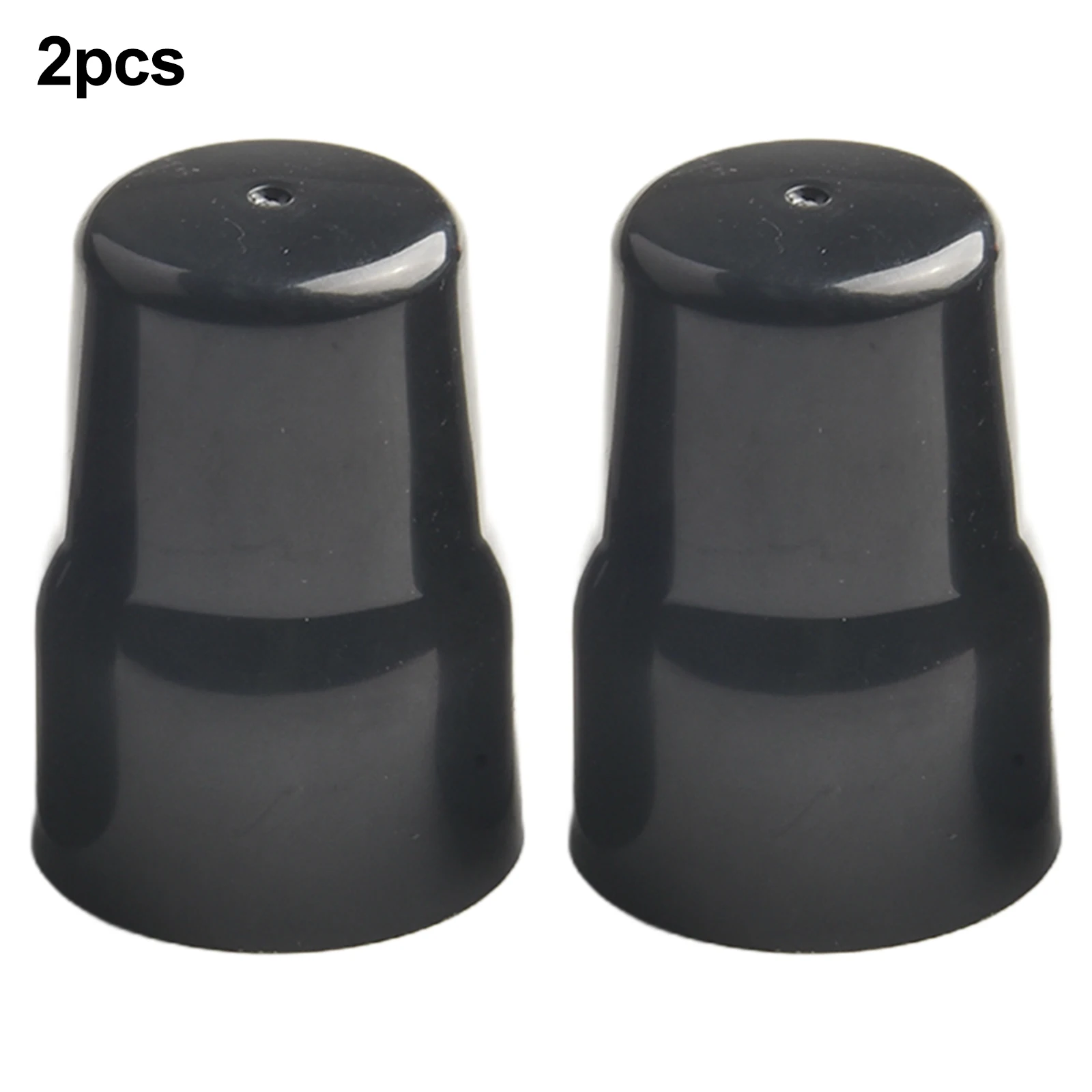 2/4PCS Radiator Valve Cap Replacement Black Plastic Radiator Cap Easy Push-Fit Replacement Valve Cover Pneumatic Accessories