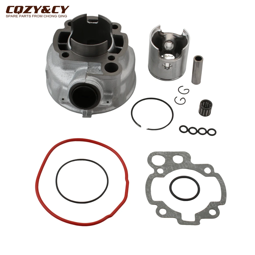 

Motorcycle 49mm 90cc Big Bore Cylinder Kit For Yamaha DT50 TZR 50 AM6 Minarelli 2 Stroke Engine Parts