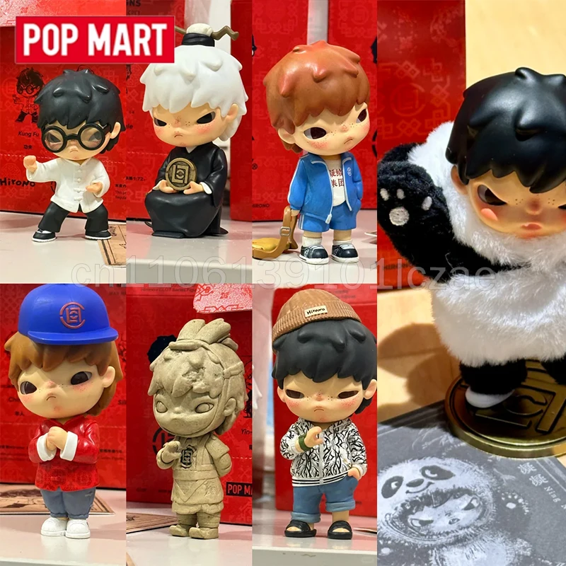 

POPMART Hirono Figure Hirono x Clot Series Blind Box 8th Gen Fashion Desktop Ornament Trendy Collectible Toy Christmas Gift