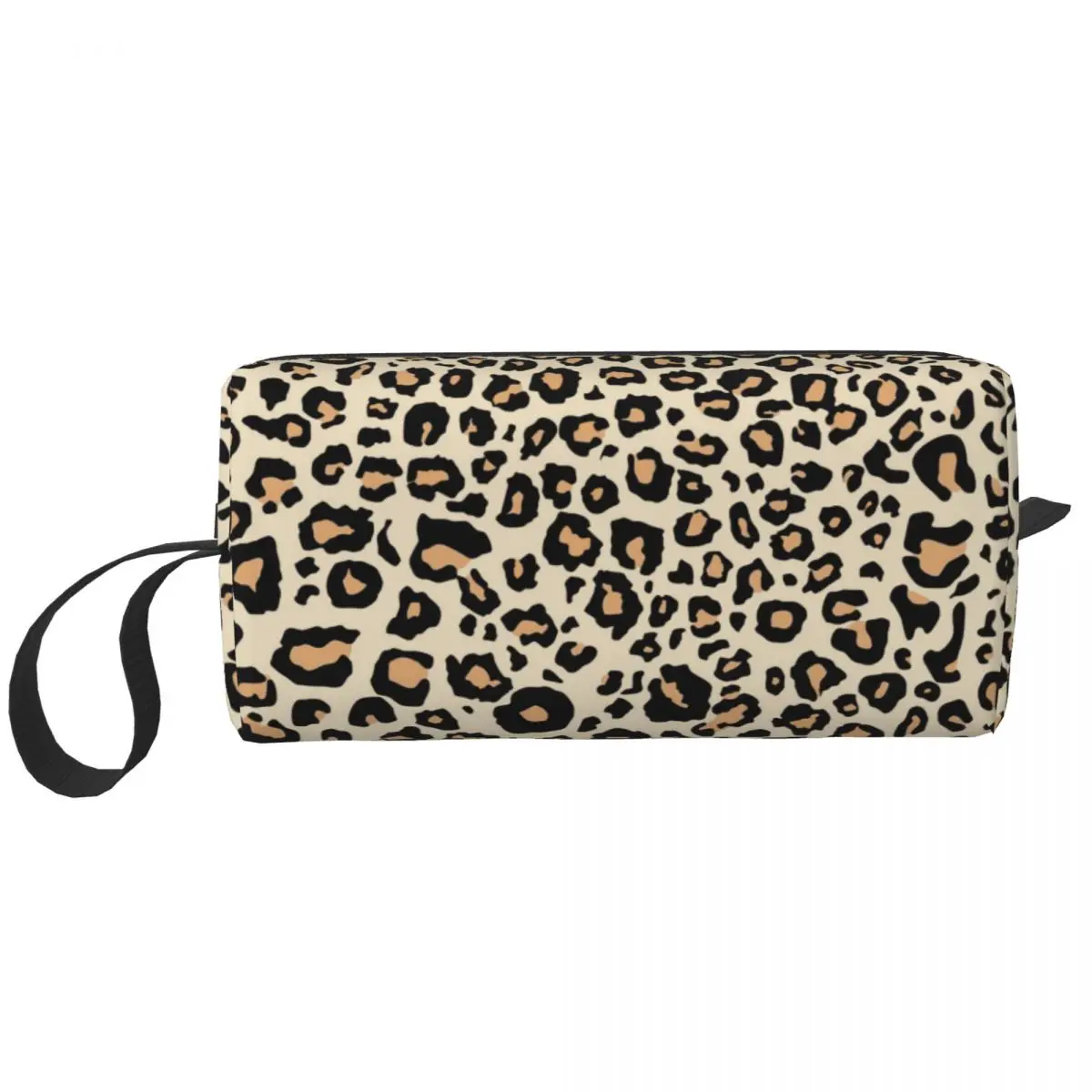 

Leopard Animal Print Makeup Bags Big Cats Spot Women Cosmetic Bag Fashion Travel Pouch for Purse Storage