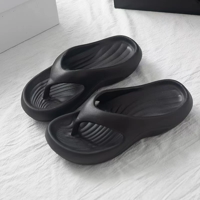 NONE Stilvolle EVA-Flip-Flops für Damen, bequem, weich, rutschfest, geruchshemmend, modisch, vielseitig einsetzbar für Strand, Sommer, Freizeitkleidung, Strandschuhe 5