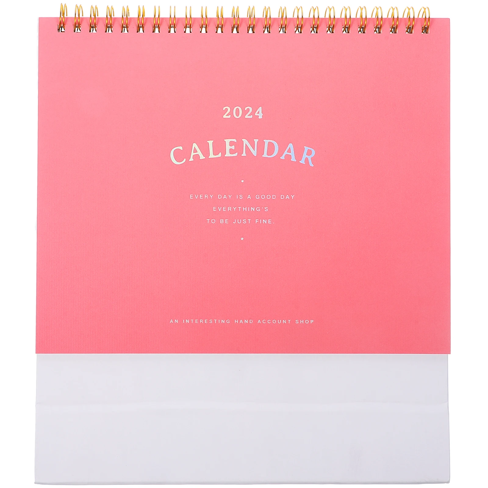 

2024 Desk Calendar Minimalist Planner Dependable Organization Tool Home Furnishing Decor Flip Calendar Office Supply