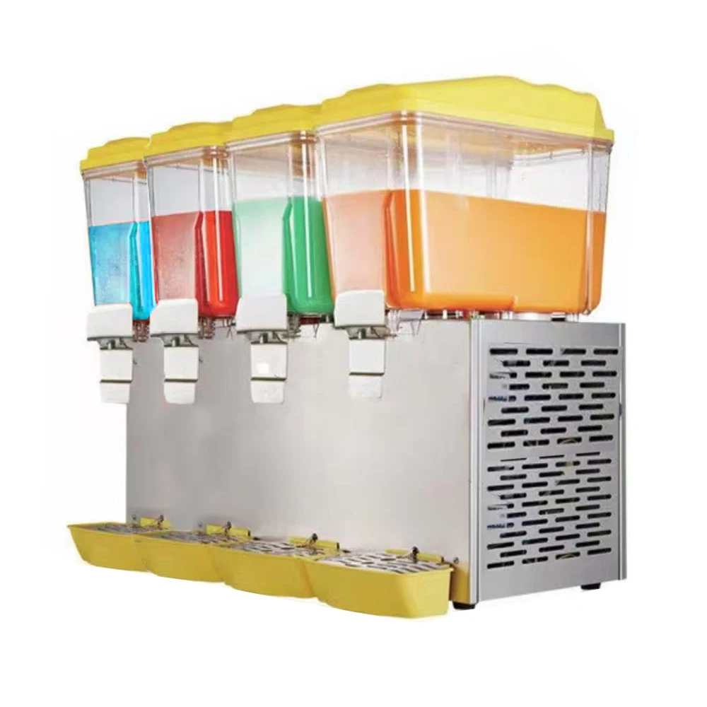 Electric Refrigerated Hotel & Party Beverage Dispenser &2025 Hot Sales PL-164A Stainless Steel