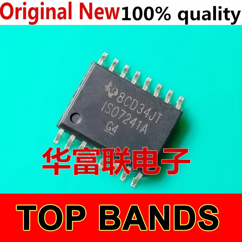 10PCS ISO7241ADW ISO7241A SOP-16 IC Chipset NEW Original