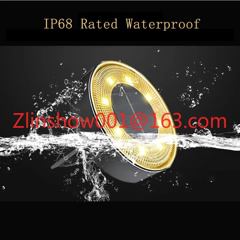 IP68 Outdoor Recessed In-Ground Solar Lights Solar Garden Lights Solar Ground Lights
