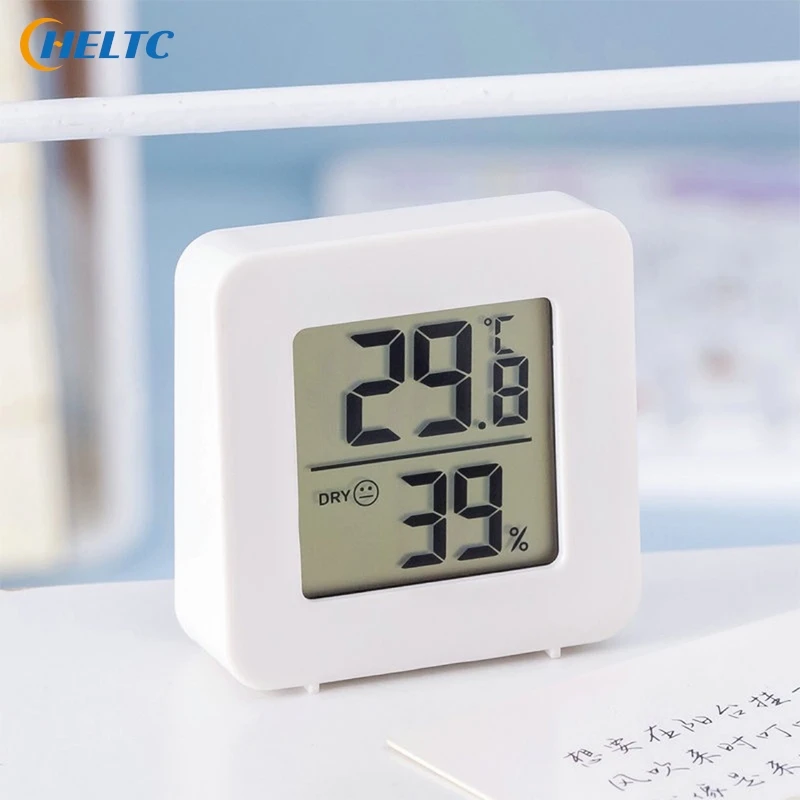 1PC Household Precision Thermometer Mini Indoor Thermometer LCD Digital Temperature Room Hygrometer Gauge Sensor Humidity Meter