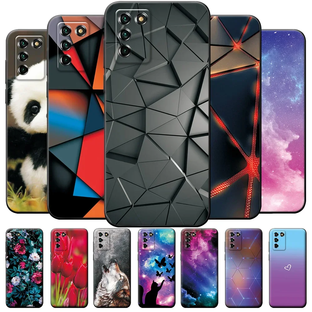 For ZTE Blade V30 Vita Case Silicone Phone Case For ZTE Blade V30 Vita 8030 Back Cover 9030 Fashion Bumper Shell ZTE V2022 4G