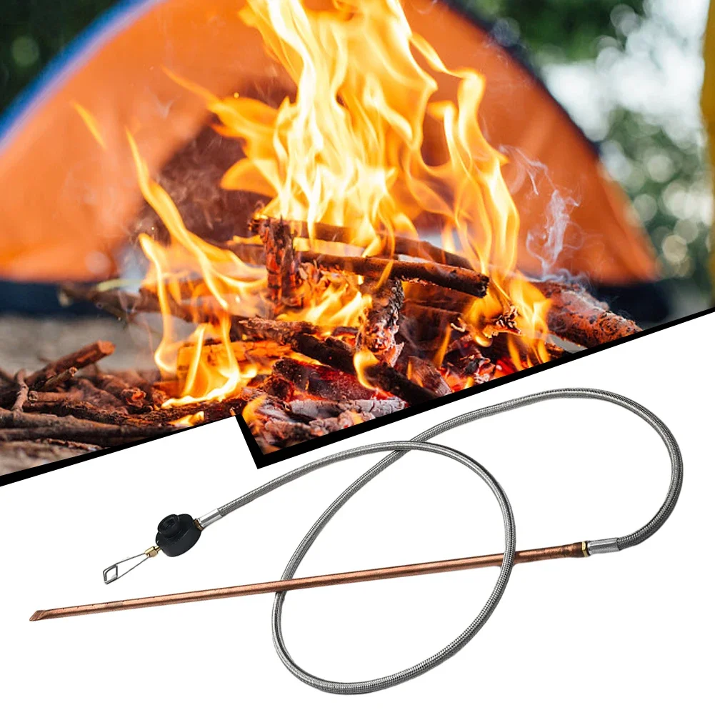 1pcs Fires Starter Gas Appliance For Fireplace Outdoor Camping BBQ Picnic Multi-Purpose With 1m Flexible Hose Cooking Picnic