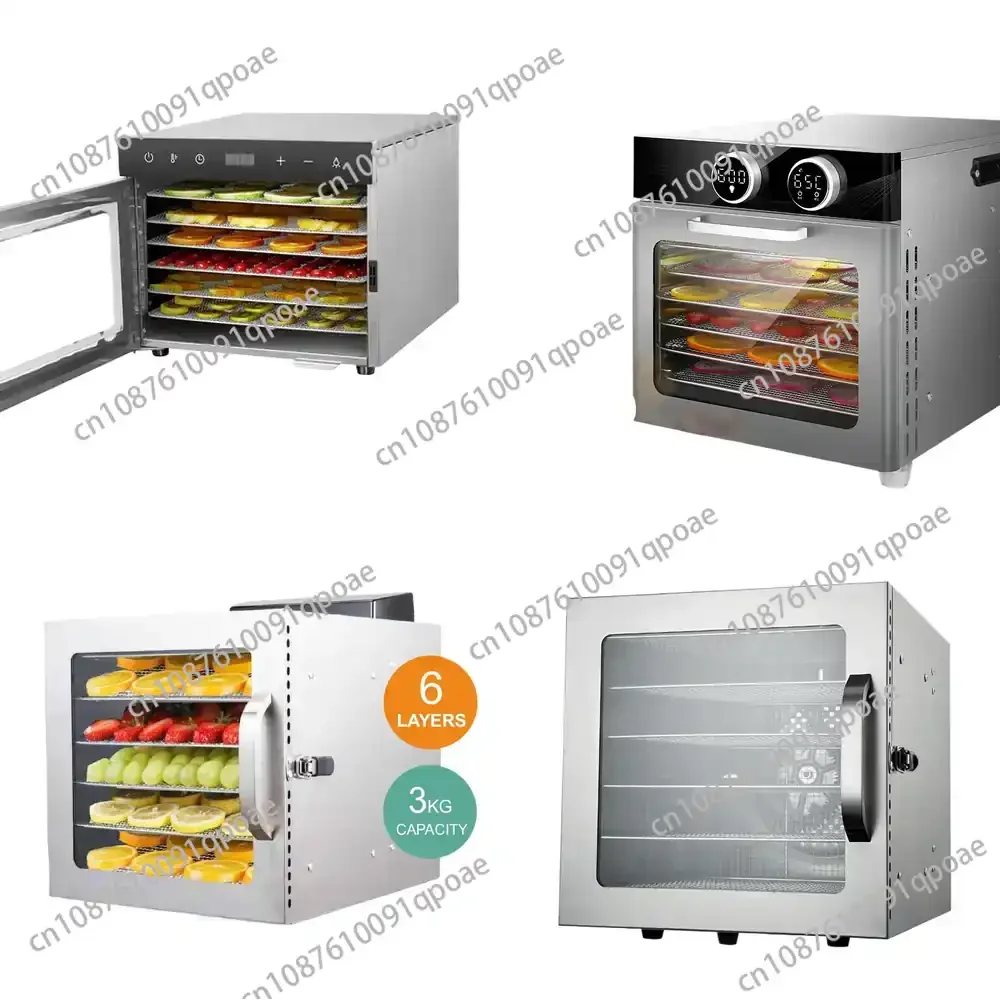 Woming High Quality 6 Layer Food Dryer Vegetable Dehydrator for Home Usage for Electric Food Dehydrator for Drying Fruits