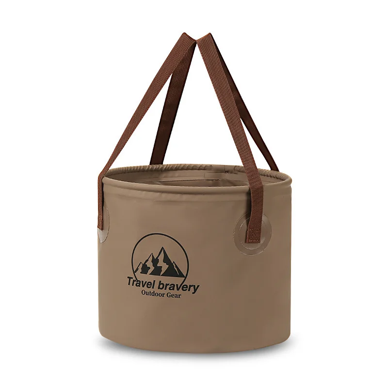 10L Water Folding Bucket Waterproof Foldable Sink Portable Travel Foldable Basin Camping Hiking Fishing Storage Bucket