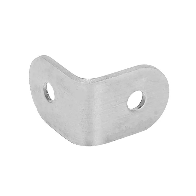 ELEG-200PCS L-Halterung Ecke mit 400PCS Schrauben, Eckhalterung, Winkelhalterungsbefestigung für Holzmöbel, Bettrahmen, Schrank