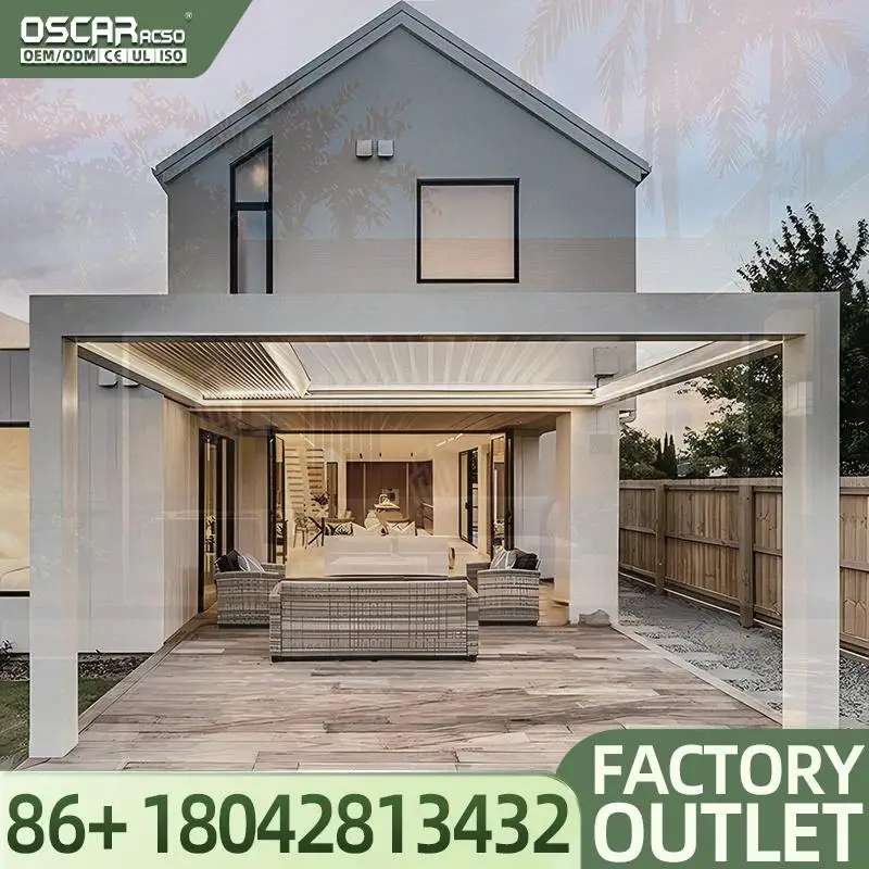 

Европейский стандарт алюминия для парков, рамка с обработанным давлением природе, беседка с порошковым покрытием для открытого сада, двора