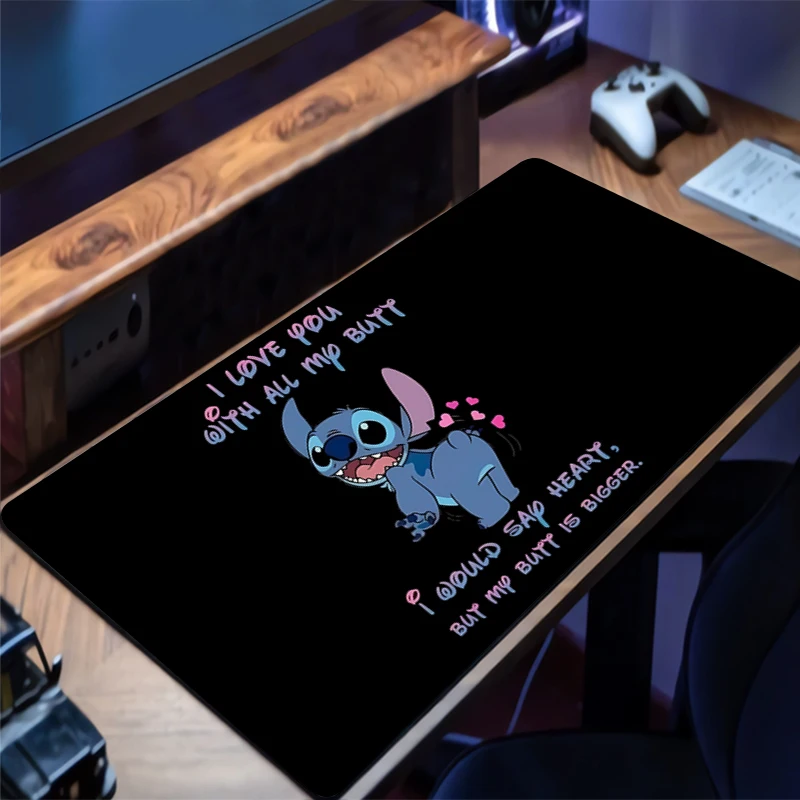 

S-stitch Gaming Mouse Pad Gamer Computer Accessories Keyboard Table Mat Mousepad Company Laptop Desk mat PC kawaii big Mousepad