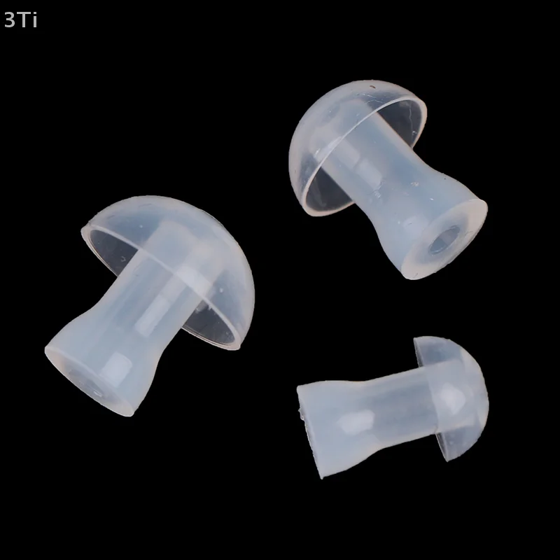 2 قطعة قبعات الأذن وسادة ل السمع سماعة داخل الأذن سماعات أذن من السيليكون يغطي نصائح سماعات الأذن