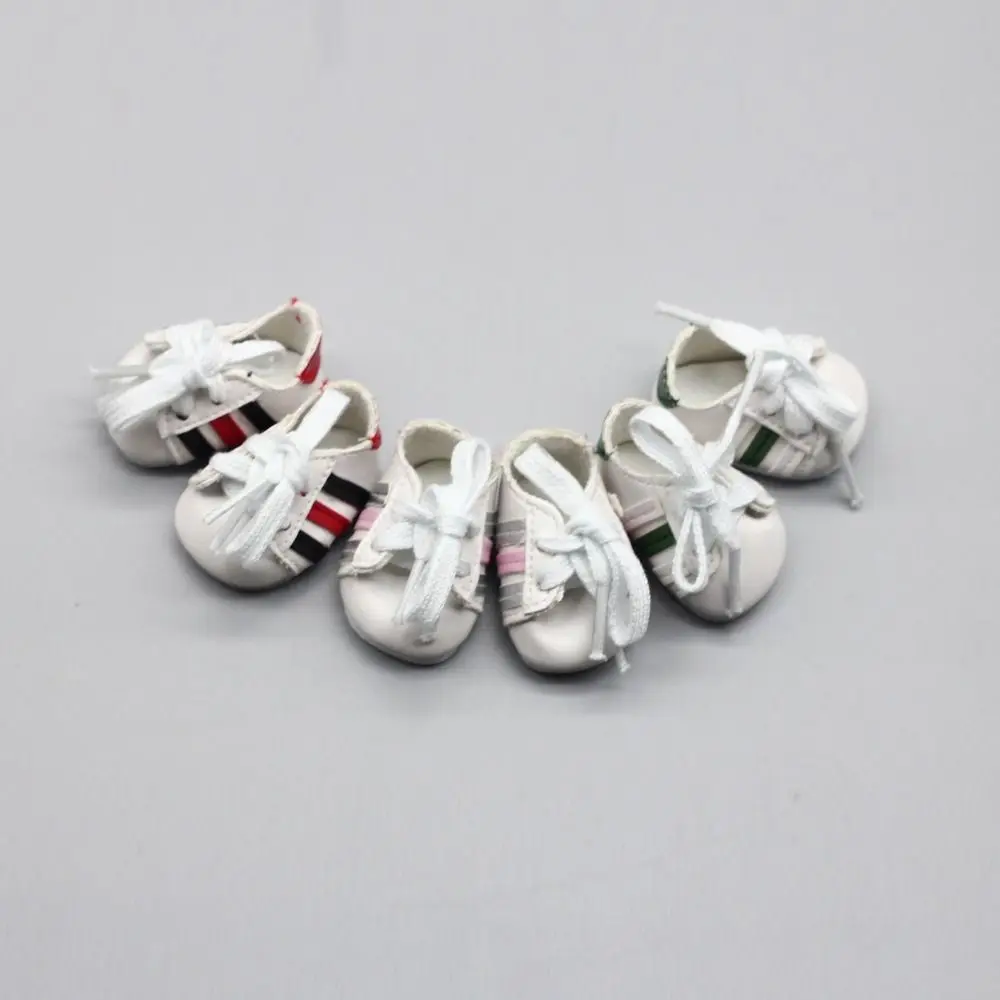 Funny All-Match 1/6 BJD Doll Shoes Cute Delicate Doll Dress Up Accessories New 14inch Doll PU Leather Shoes Girls